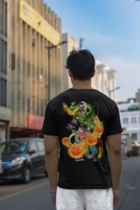 RF006 CAMISETA REGULAR FIT GOKU 205GR